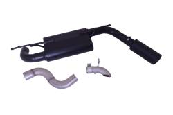 Gibson Performance Exhaust - 18-25 Jeep Wrangler 3.6L, Black Elite Ceramic Single Exhaust #617308-B - Image 2