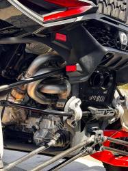 Gibson Performance Exhaust - 23-25 Can-Am Maverick R, Turbo  E-Valve, 2 Seat, Black Ceramic Stainless Steel Dual Tip Exhaust #98058 - Image 6