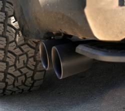 Gibson Performance Exhaust - 22-25 Toyota Tundra 3.5L-V6, Black Elite Dual Sport, Cat-Back Performance Exhaust #67104B - Image 5