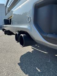 Gibson Performance Exhaust - 19-25 Chevy Silverado & GMC Sierra 1500 6.2L  Black Ceramic Replacement Exhaust Tip Assembly #65719B - Image 4