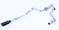 24-25 Toyota Tacoma 2.4L, Black Elite Single Cat-Back Performance Exhaust #618821B