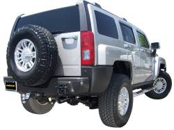 Gibson Performance Exhaust - 06-10 Hummer H3 3.5L-3.7L,  Single Stainless Cat-Back Performance Exhaust #612800 - Image 2