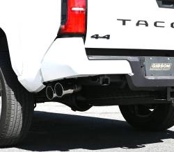 Gibson Performance Exhaust - 24-25 Toyota Tacoma 2.4L, Dual Sport, Stainless Cat-Back Performance Exhaust #618823 - Image 2
