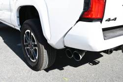 Gibson Performance Exhaust - 24-25 Toyota Tacoma 2.4L, Black Elite Dual Sport, Cat-Back Performance Exhaust #618823B - Image 3