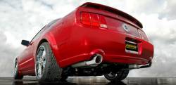 Gibson Performance Exhaust - 05-10 Ford Mustang GT 4.6L, 07-10 Ford Mustang GT Shelby.4L, Dual Stainless Axle-Back Performance Exhaust #619001 - Image 2