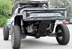 22-24 Speed UTV 1000, Black Ceramic Stainless Steel Dual Tip Exhaust #92010
