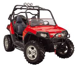 Gibson Performance Exhaust - 08-14 Polaris Ranger RZR 800/800S, Single Stainless  #98001 - Image 2