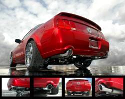 Gibson Performance Exhaust - 18-23 Ford Mustang GT 5.0L, Dual Stainless. Performance Exhaust #619017 - Image 2