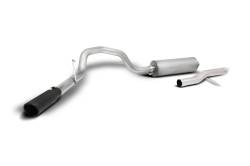 21-25 Suburban, Yukon XL 1500 5.3L, Black Elite Single Cat-Back Performance Exhaust #615639B