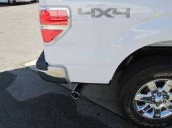 Gibson Performance Exhaust - 11-14 Ford F150 3.7L-5.0L- 6.2L, Single Stainless Cat-Back Performance Exhaust #619634 - Image 2