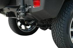Gibson Performance Exhaust - 08-09 Hummer H2 6.2L, Black Elite Single Cat-Back Performance Exhaust #612501B - Image 2
