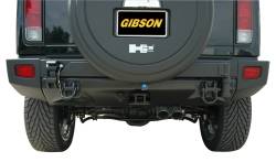 Gibson Performance Exhaust - 08-09 Hummer H2 6.2L, Black Elite Dual Sport, Cat-Back Performance Exhaust #612001B - Image 2